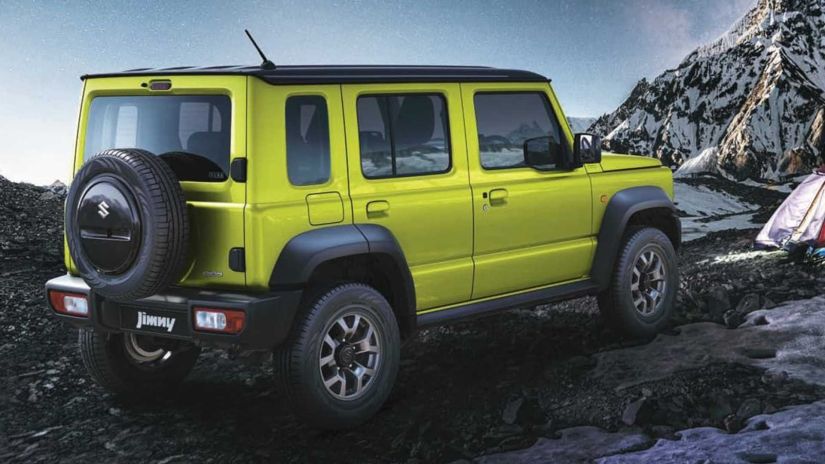 Suzuki Jimny ganha versão com 4 portas
