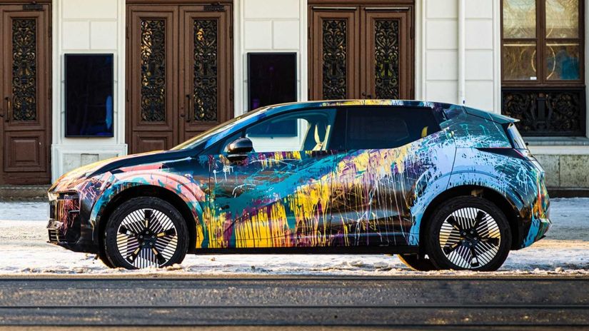 Geely divulga primeiras imagens do seu novo carro elétrico