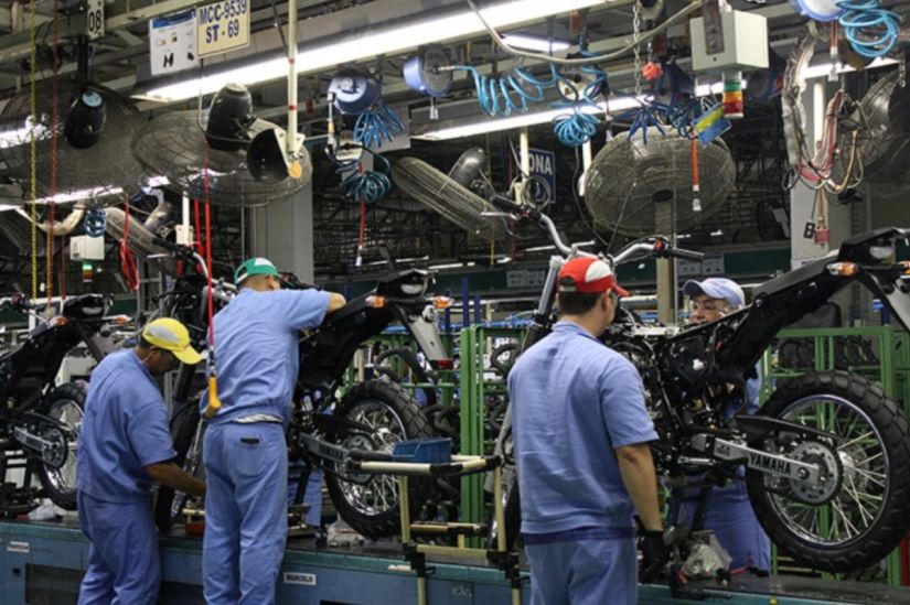 Produção de motos bate novo recorde em janeiro