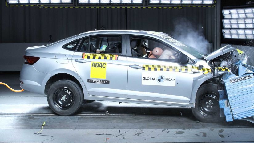 Volkswagen Virtus consegue 5 estrelas na avaliação do Global NCAP