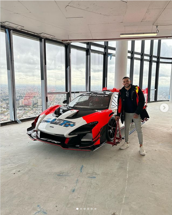 Milionário utiliza guindaste para levar McLaren Senna 57º lugar