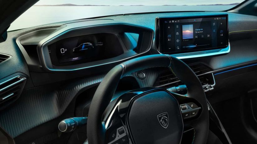 Peugeot apresenta novo e-208 2024 com novidades no visual