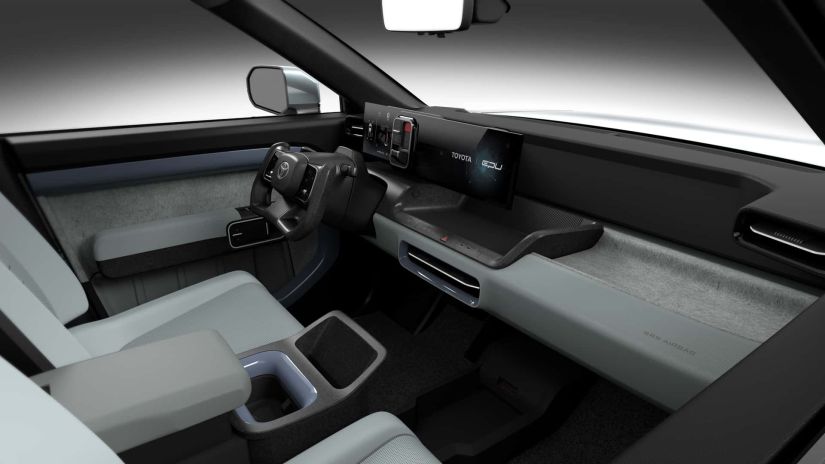 Toyota apresenta conceito de picape elétrica monobloco
