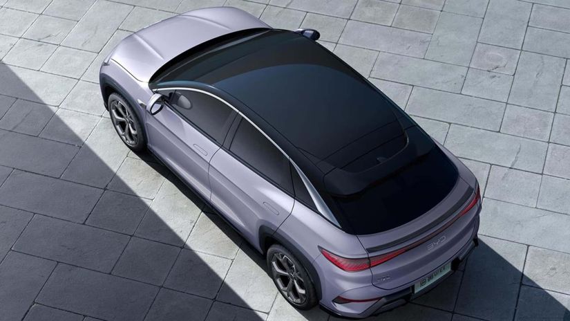 BYD apresenta novo cupê elétrico Sea Lion 07
