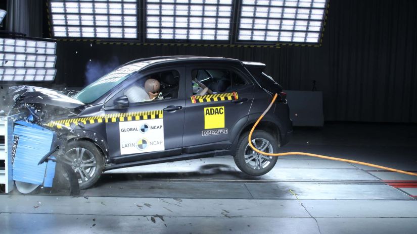 Fiat Pulse decepciona e consegue apenas 2 estrelas em teste de colisão