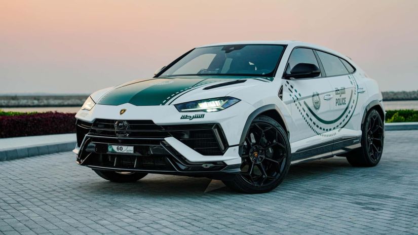 Lamborghini Urus Performante passa a ser utilizado como viatura em Dubai