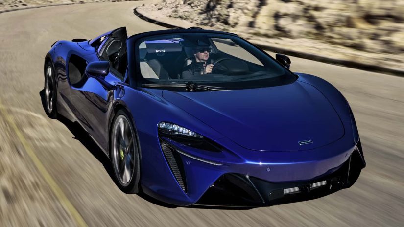 Mclaren apresenta novo Artura Spider 2025 com 700 cv de potência