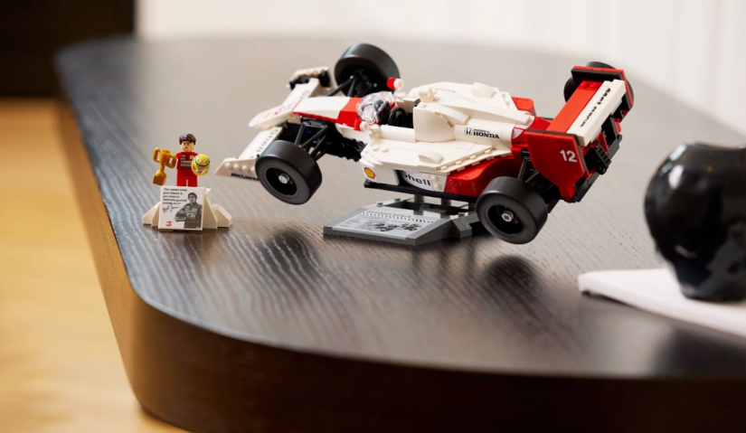 McLaren 1988 lendária de Ayrton Senna vira peça de LEGO