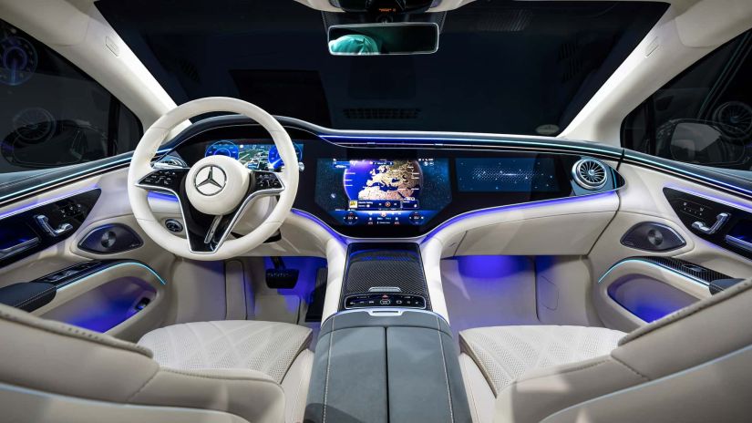 Mercedes-Benz apresenta linha 2025 do EQS com mudanças visuais