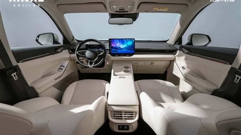 GWM Haval H6 2025 é apresentado na China sem botões no seu interior