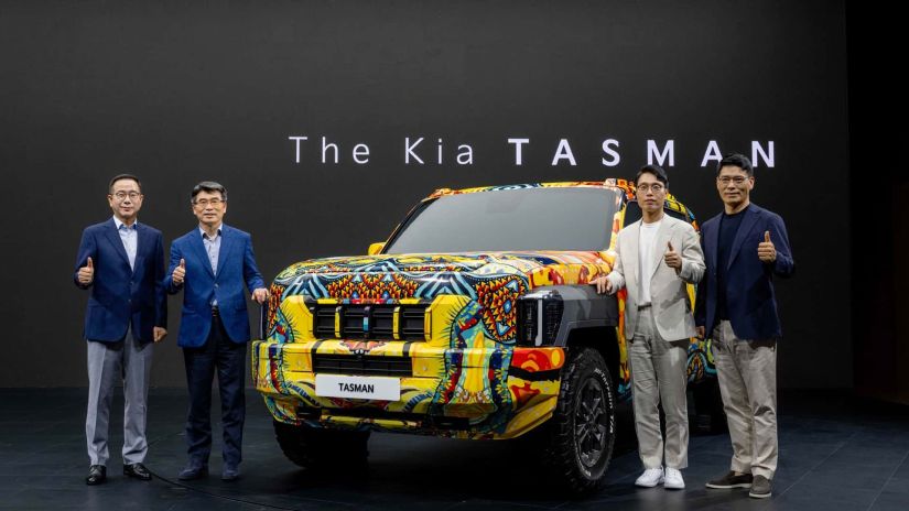 Kia apresenta detalhes da sua nova picape Tasman