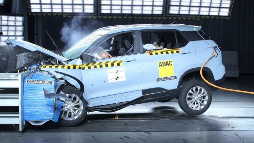 Chevrolet Groove zera teste de segurança da Latin NCAP