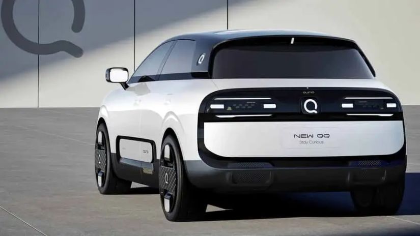 Chery apresenta novo conceito QQ de carro elétrico e futurista