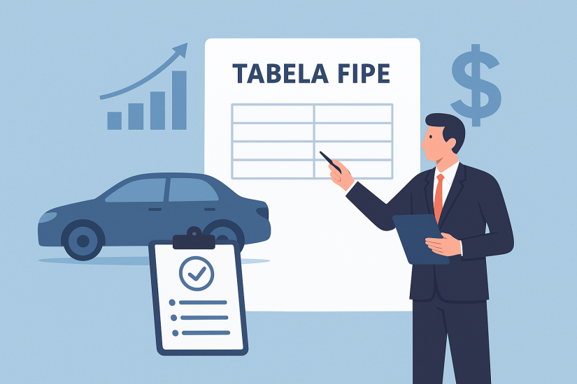 Ilustração: Tabela Fipe e Vendedor