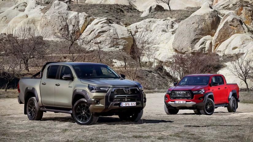Toyota Hilux Hybrid 48V (2025) / Créditos: Divulgação Toyota
