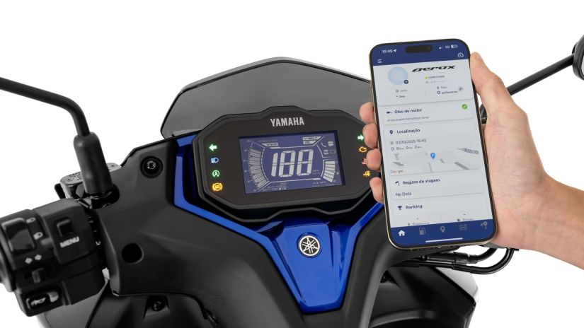 Yamaha Aerox 160 / Créditos: Divulgação Yamaha