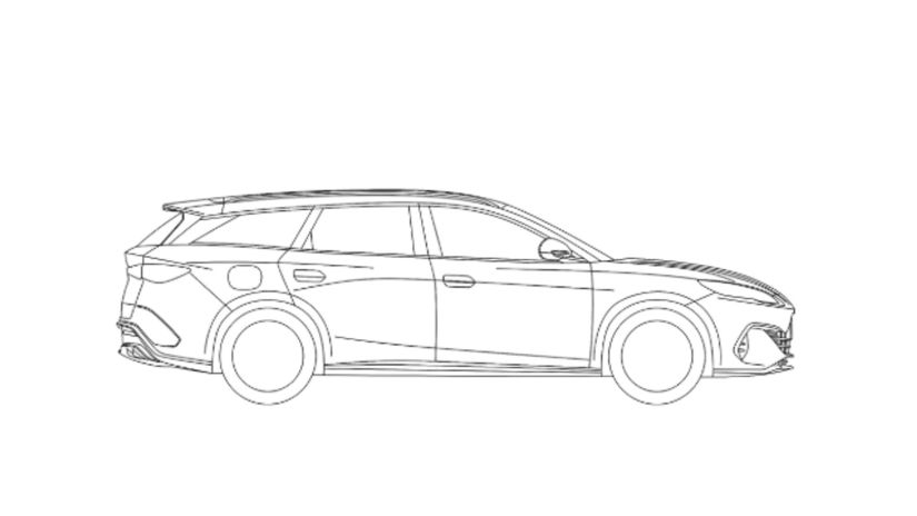 Registro do BYD Seal 06 no INPI / Créditos: Divulgação INPI
