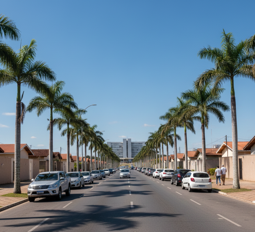 Trânsito na estrada no TO/ Créditos: Imagem gerada por I.A.