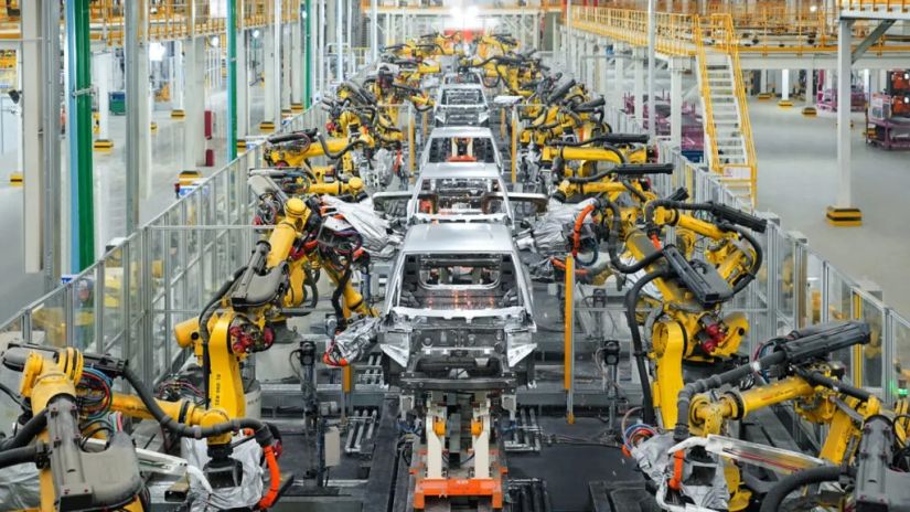 Fábrica da BYD no Brasil / Créditos: Divulgação BYD