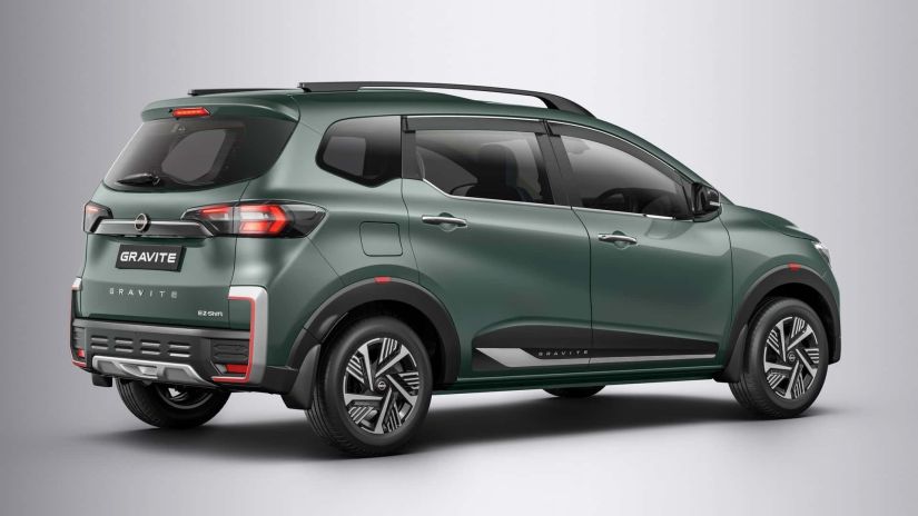 Nissan Gravite começa a ser vendido na Índia com 7 lugares