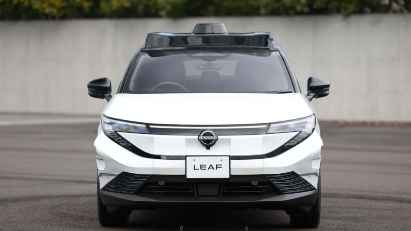 Nissan Leaf robotáxi / Créditos: Divulgação Nissan 