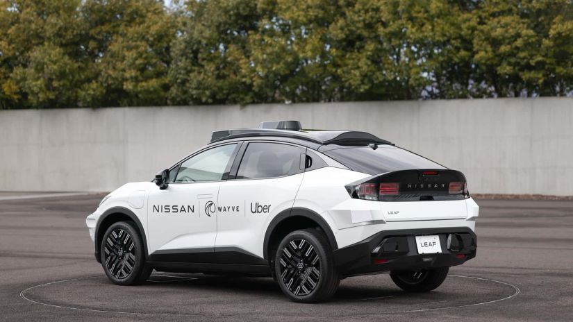 Nissan Leaf robotáxi / Créditos: Divulgação Nissan 