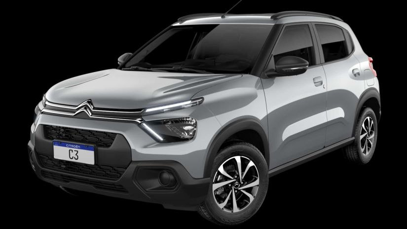 Citroën atualiza C3 e modelo se torna o carro mais barato do Brasil / Créditos: Divulgação Citroën