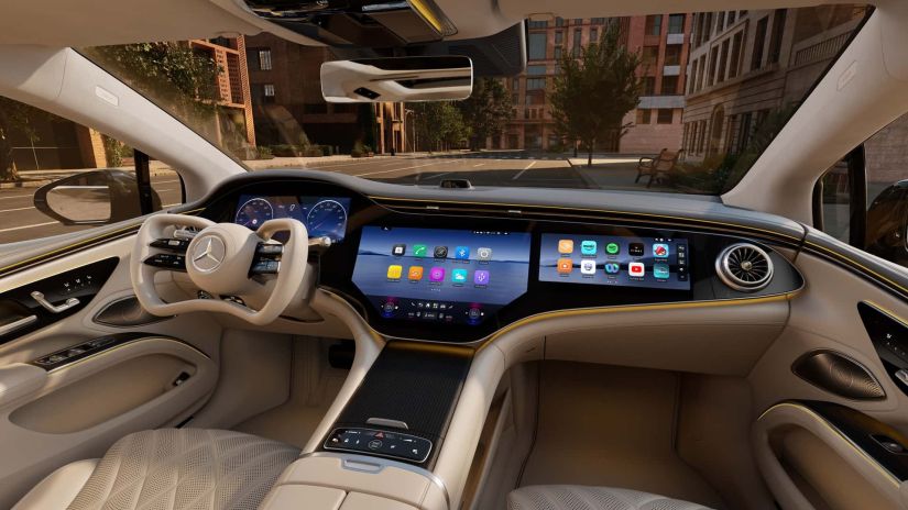 Mercedes-Benz prepara novo EQS com mais autonomia e eficiência energética / Créditos: Divulgação Mercedes-Benz