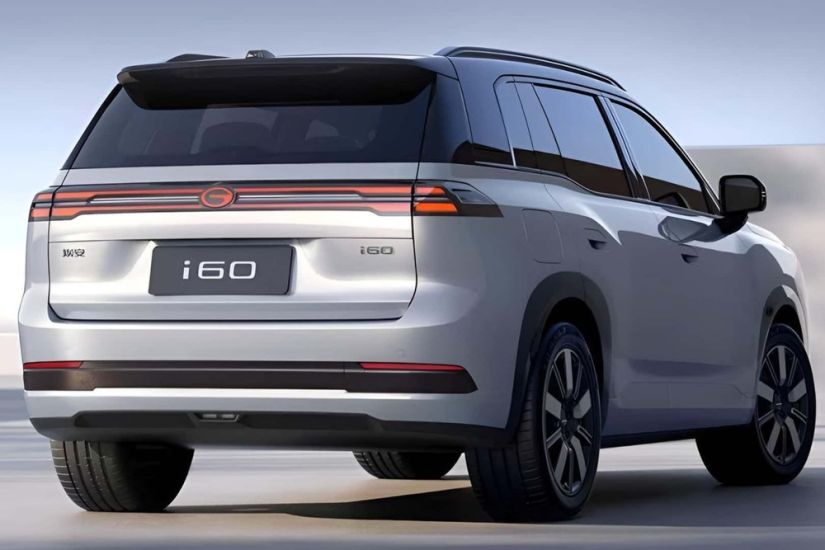 GAC i60 oferece até 1.240 km de autonomia e está confirmado para o Brasil / Créditos: Divulgação GAC 