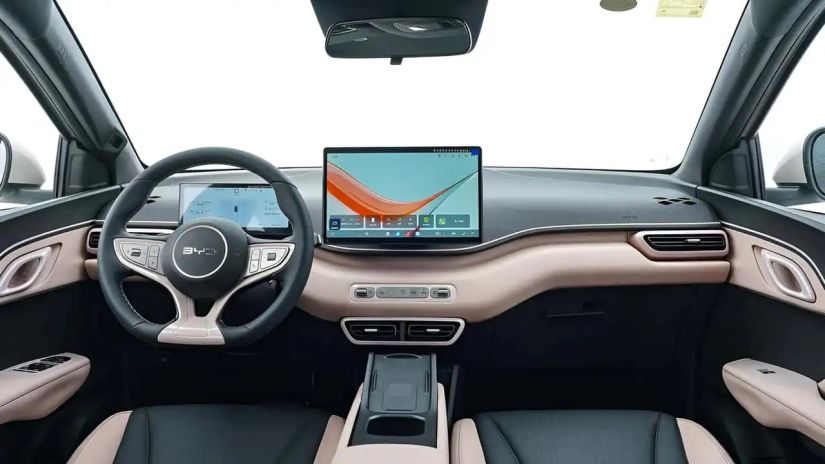 BYD Dolphin Mini ganha nova versão na China com mais tecnologia / Créditos: Divulgação BYD 