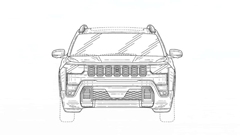 Jeep registra novo Cherokee híbrido no Brasil / Créditos: Divulgação INPI