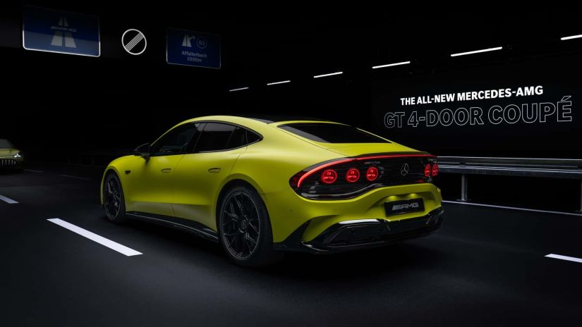 Mercedes lança AMG GT 4 Door Coupé com mais de 1.100 cv de potência / Créditos: Divulgação Mercedes 