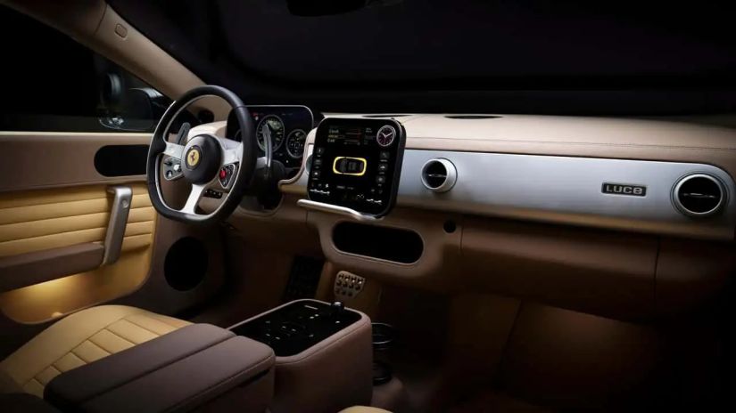 Ferrari apresenta oficialmente seu primeiro carro 100% elétrico / Créditos: Divulgação Ferrari