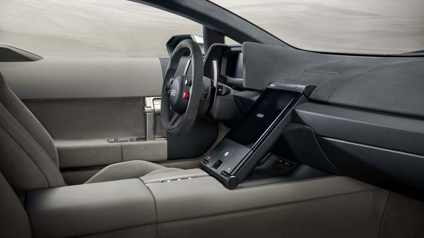 Audi apresenta conceito Nuvolari como carro de carbono para o mundo real / Créditos: Divulgação Audi