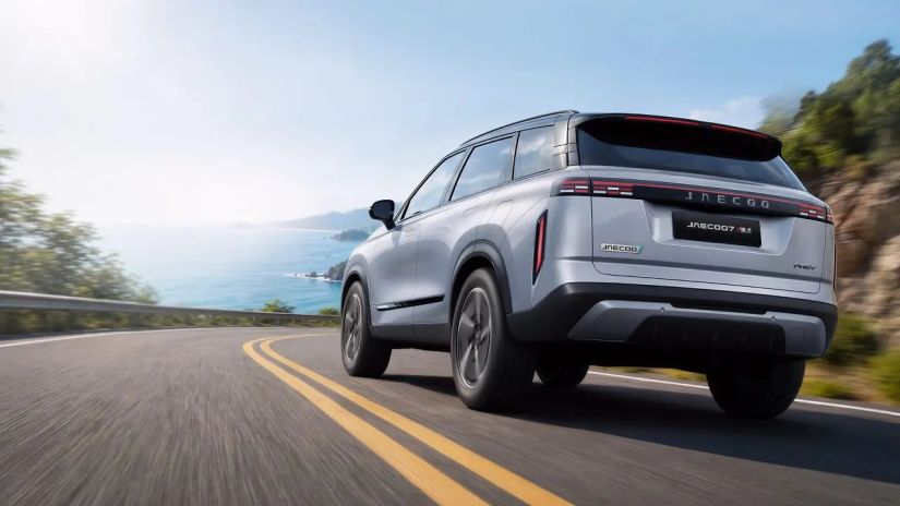 Novo Jaecoo 7 PHEV 2027 ganha nova lista de itens / Créditos: Divulgação Jaecoo 