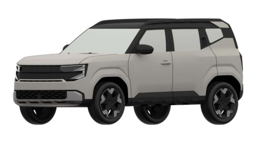 Renault registra mini-Duster no Brasil mas lançamento ainda não foi confirmado / Créditos: Divulgação INPI