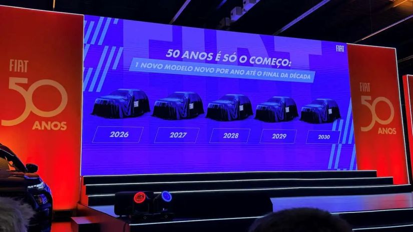Novo Fiat Argo deverá ser vendido junto com geração atual / Créditos: Motor1.Brasil