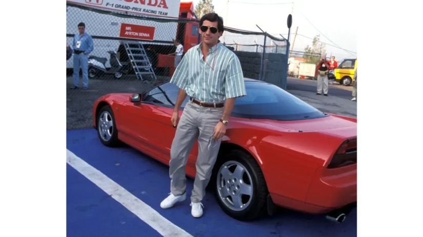 Honda NSX de Ayrton Senna pode ser leiloada por mais de R$ 5,5 milhões / Créditos: Divulgação RM Sotheby's