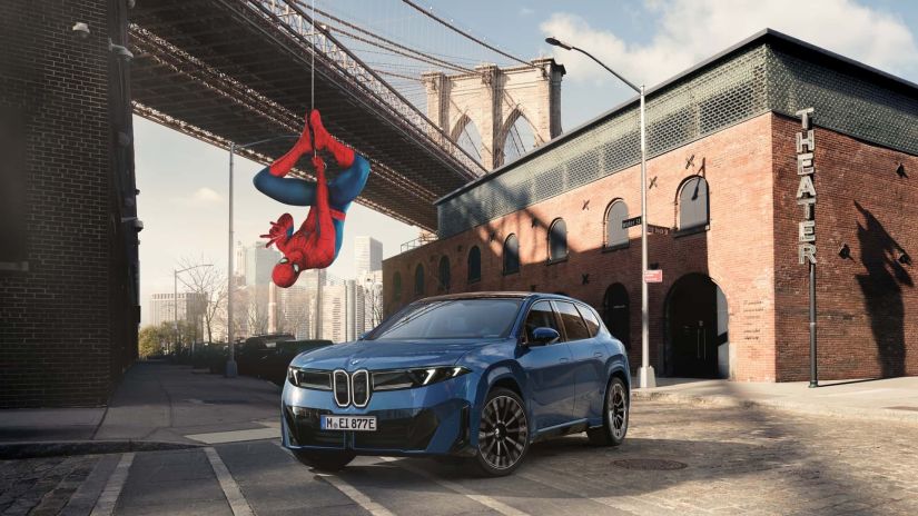 Homem-Aranha: Um Novo Dia: Conheça os carros da BMW que são destaque no filme / Créditos: Divulgação BMW