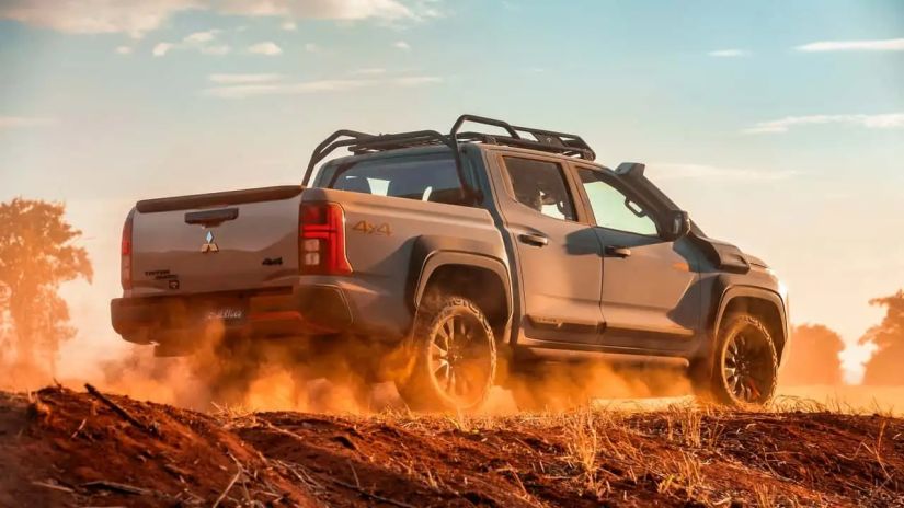 Mitsubishi lança edição comemorativa Triton Savana Sertões / Créditos: Divulgação Mitsubishi 