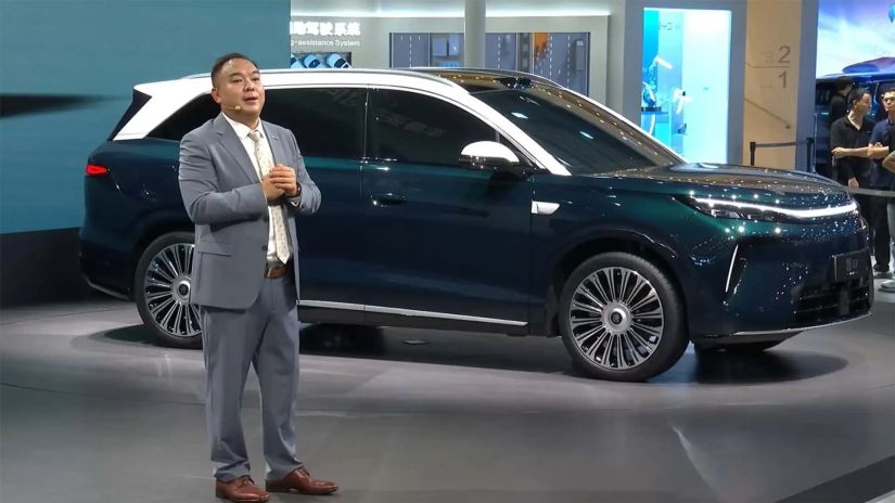 BYD apresenta na China seu novo Tan 2027 com 850 km de autonomia / Créditos: Divulgação BYD  