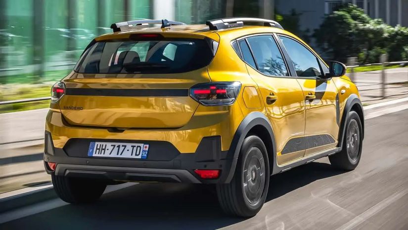 Sandero será lançado como modelo elétrico na próxima geração / Créditos: Divulgação Dacia