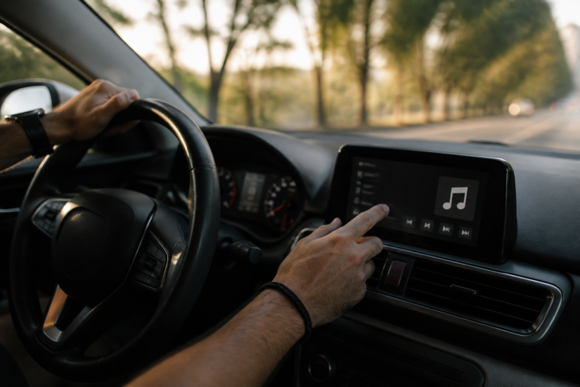Carro, estrada e música, como montar a trilha sonora perfeita para a viagem / Créditos: I.A.