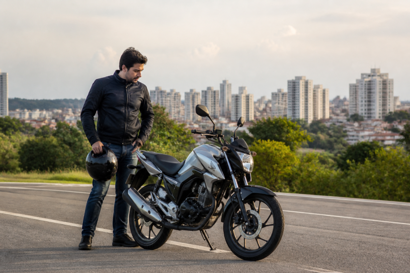 Como escolher a melhor moto para iniciantes com mais segurança / Créditos: I.A.